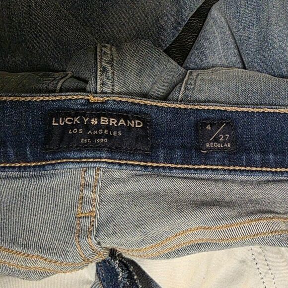 Lucky Brand Mid Rise Sweet Straight (4/27) R - Picture 4 of 4